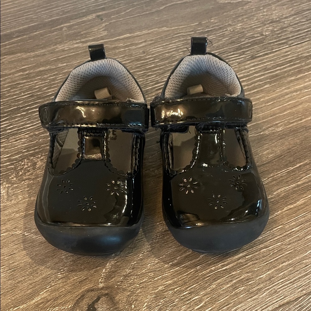 Black stride rite 360 toddler girl Shoes